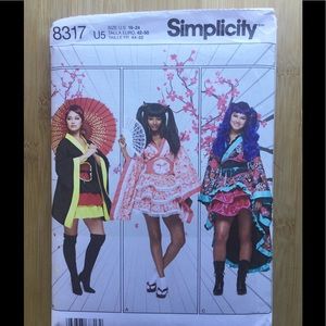Cosplay Costume Pattern size 16 - 24 Japanese